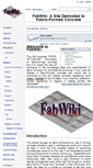 Mobile Screenshot of fabwiki.fabric-formedconcrete.com